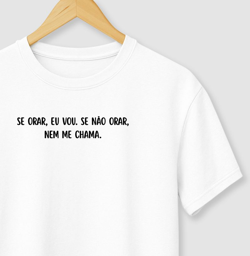 CAMISETA SE EU ORAR