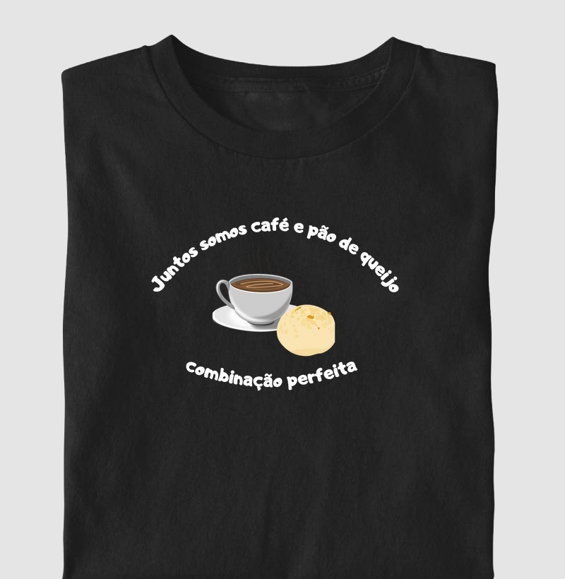 Juntos somos Café e Pão de Queijo