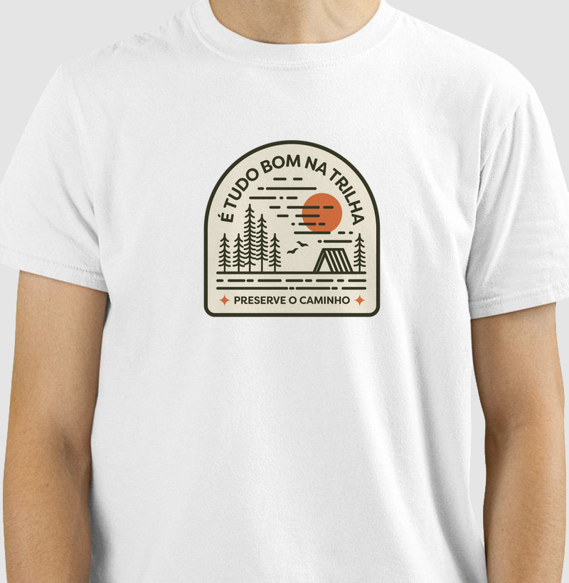 Camiseta Preserve o Caminho - Masculina