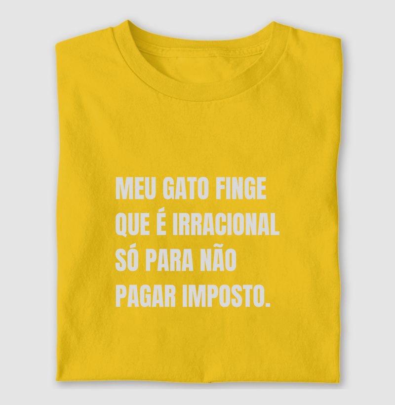 Meu gato finge