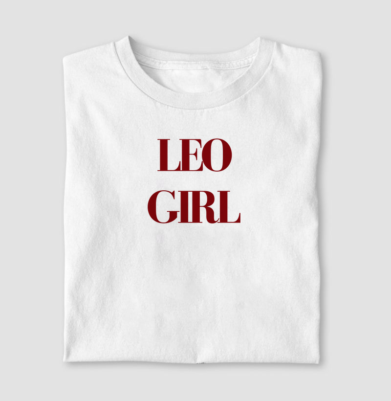 Camiseta Signos LEÃO - LEO GIRL 