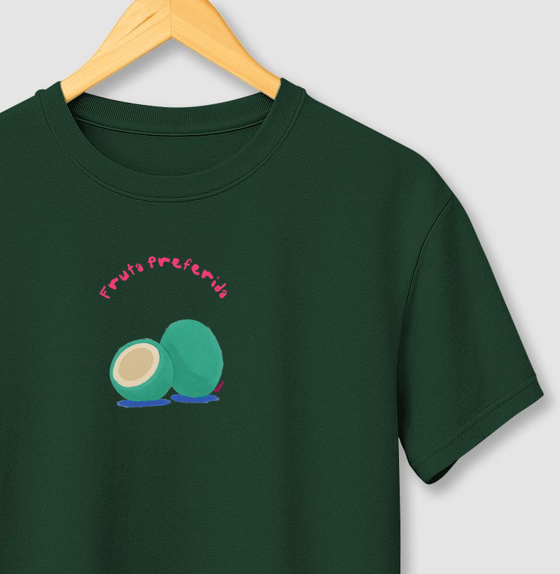 Camiseta "prefiro coco"