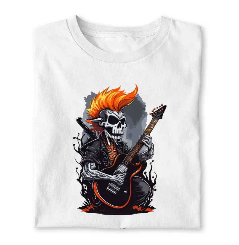 Rock N Roll Skull T-shirt