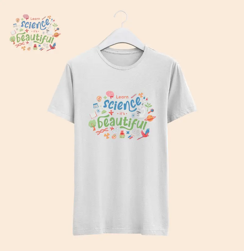 Learn science its beautiful- aprenda ciências, ela é linda