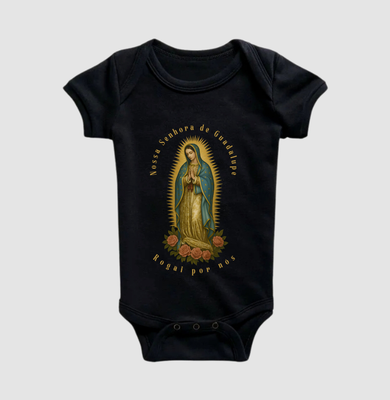Camiseta - Nossa Senhora de Guadalupe - Rogai por nós