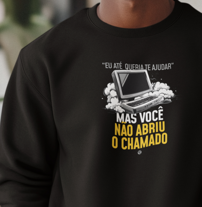 Queria te ajudar, mas não abriu o chamado
