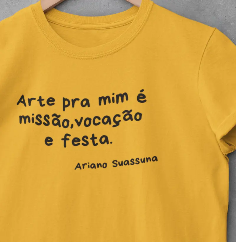 ARTE PRA MIM É MISSÃO, VOCAÇÃO E FESTA!
