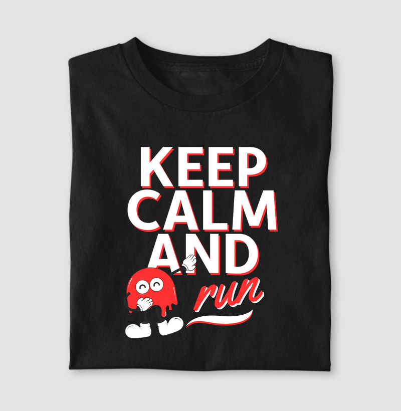keep calm and run