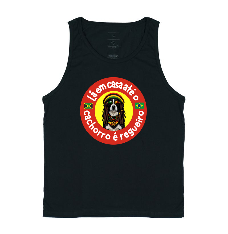 Até o cachorro é regueiro