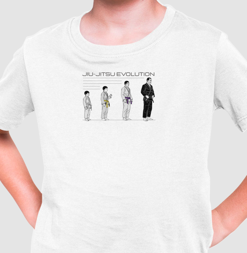 Camiseta infantil - Jiu-jitsu Evolution