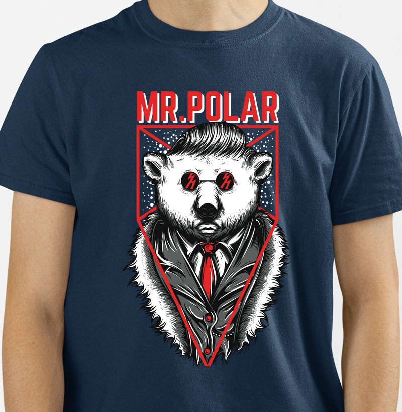 Camiseta Mr. Polar Urso 