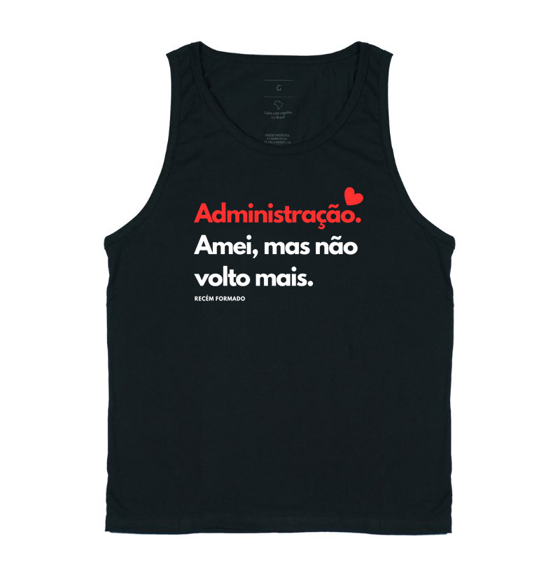 Regata Administração em Algodão