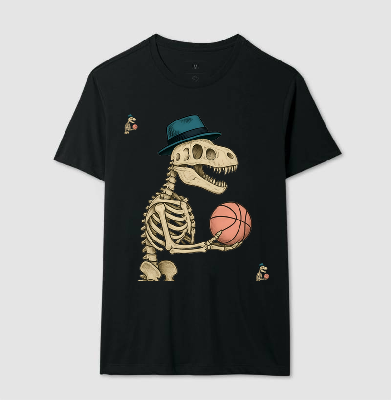 CAMISETA DINO BASQUETE 1 AMERICANIZE BRASIL