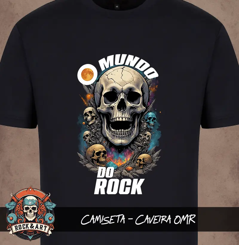 Caveira O Mundo do Rock