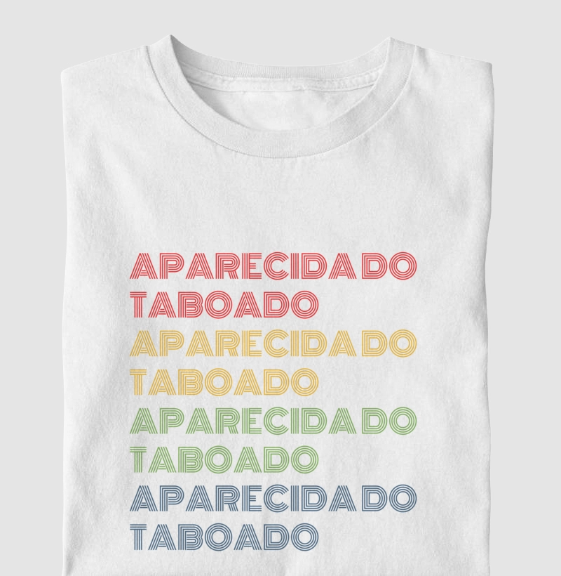 Aparecida do Taboado Letreiro Retrô