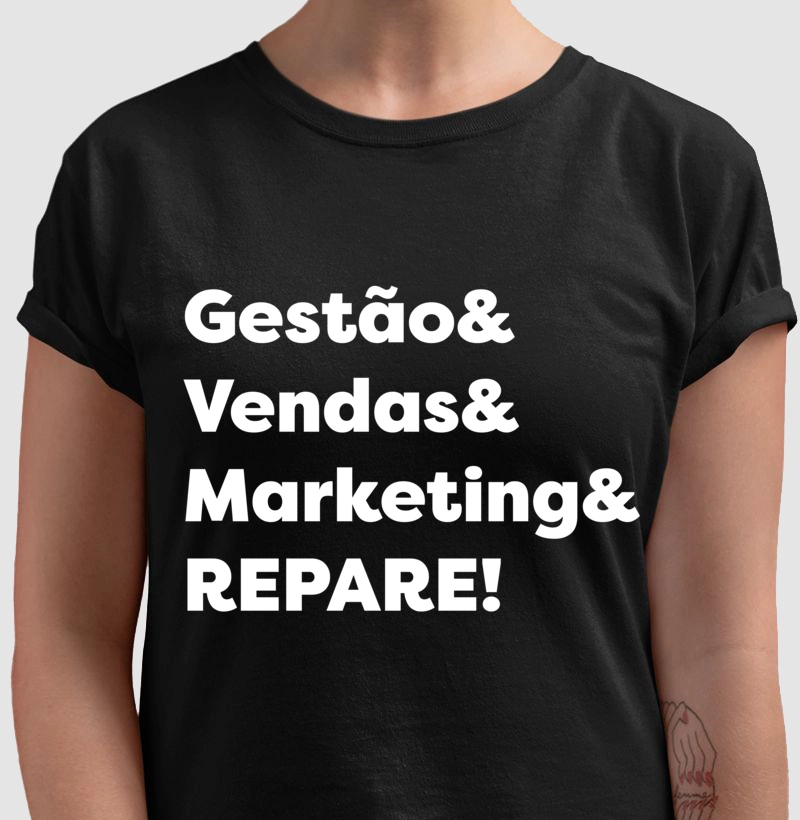 Gestão, Vendas, Marketing e REPARE