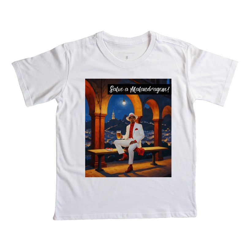 Camiseta Infantil - Malandro - Imagem 4