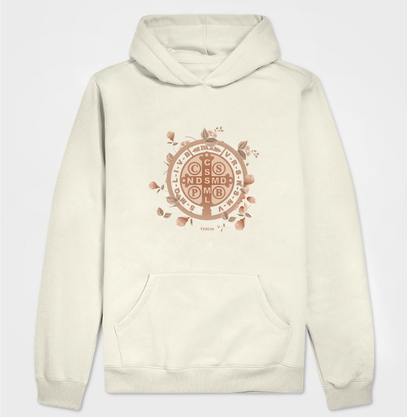 HOODIE SÃO BENTO ROSAS