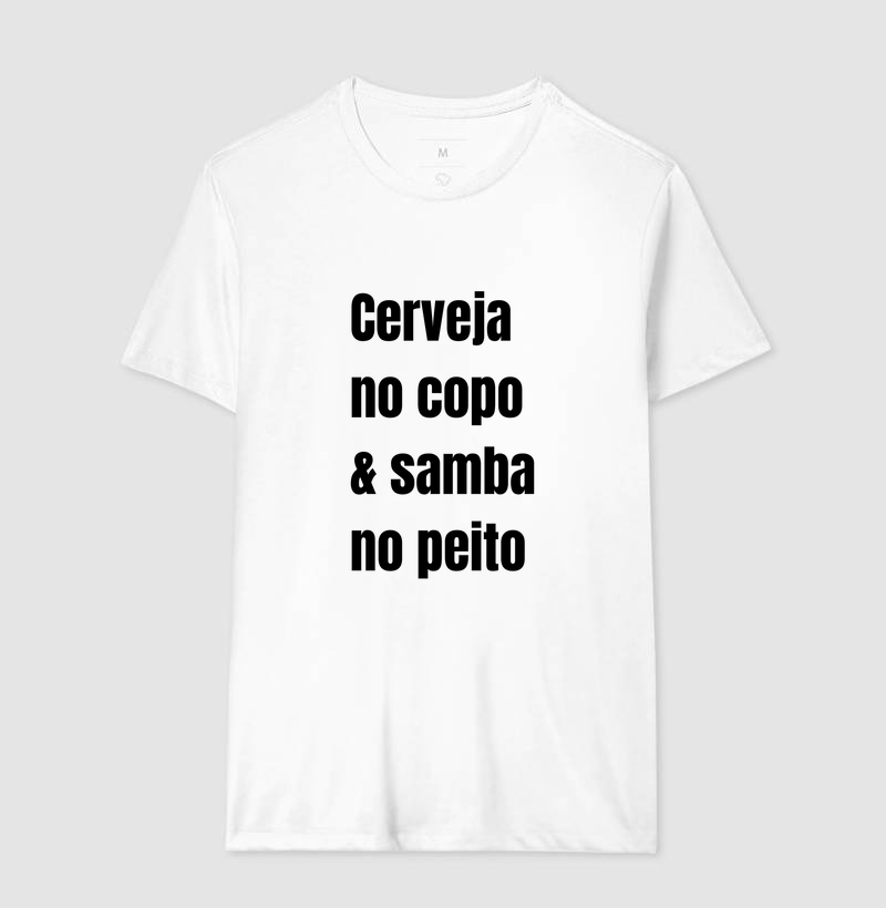 Camisa Cerveja no Copo