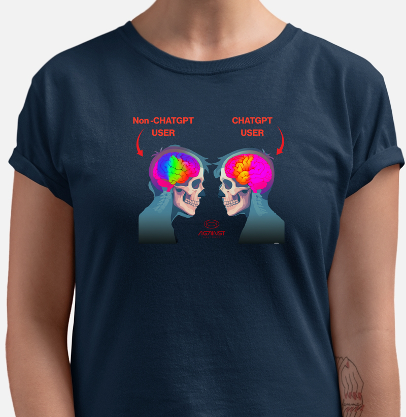 Camiseta crânio GPT