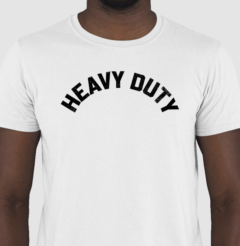 Camiseta Heavy Duty
