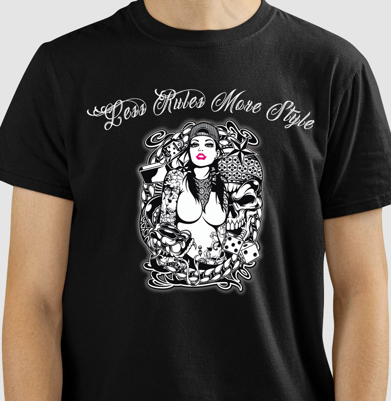 Camiseta modelo - More Style