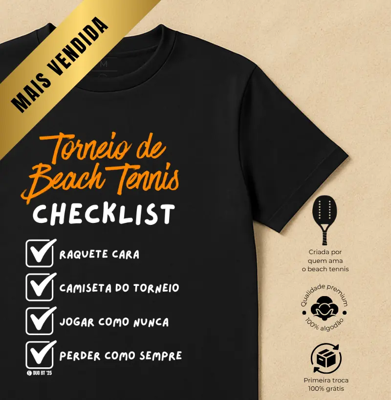 Beach Tennis Checklist