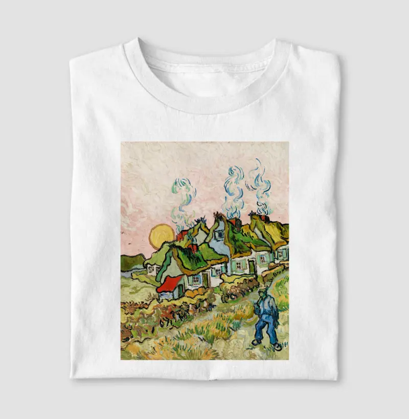 Houses and Figure