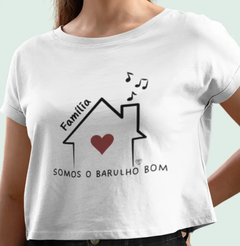 Camiseta Família - Somos o barulho bom