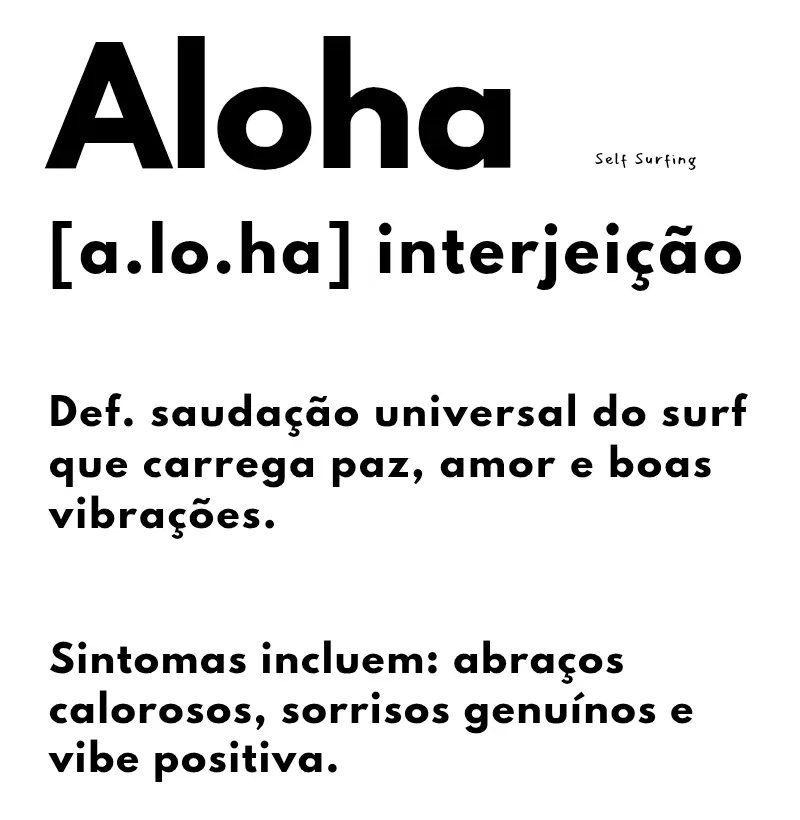 ALOHA | Confecção Reserva 🦜