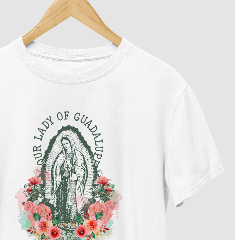 Nossa Senhora de Guadalupe, Aquarela e Rosas!