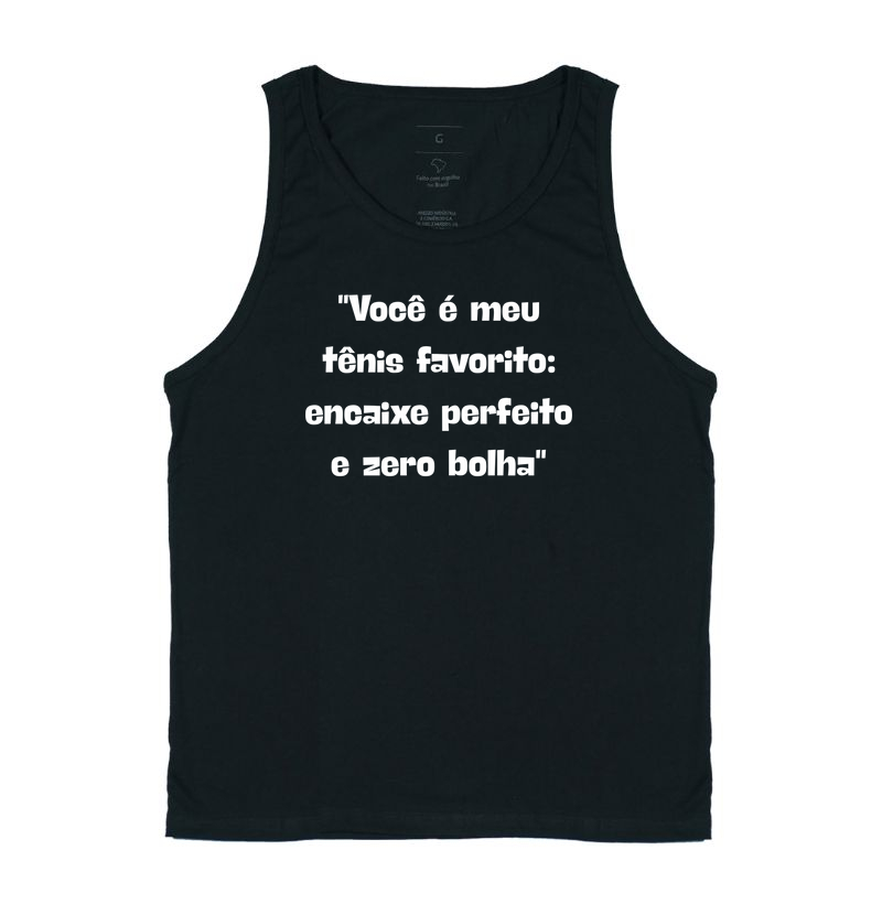 Você é meu tenis favorito: encaixe perfeito e zero bolha.