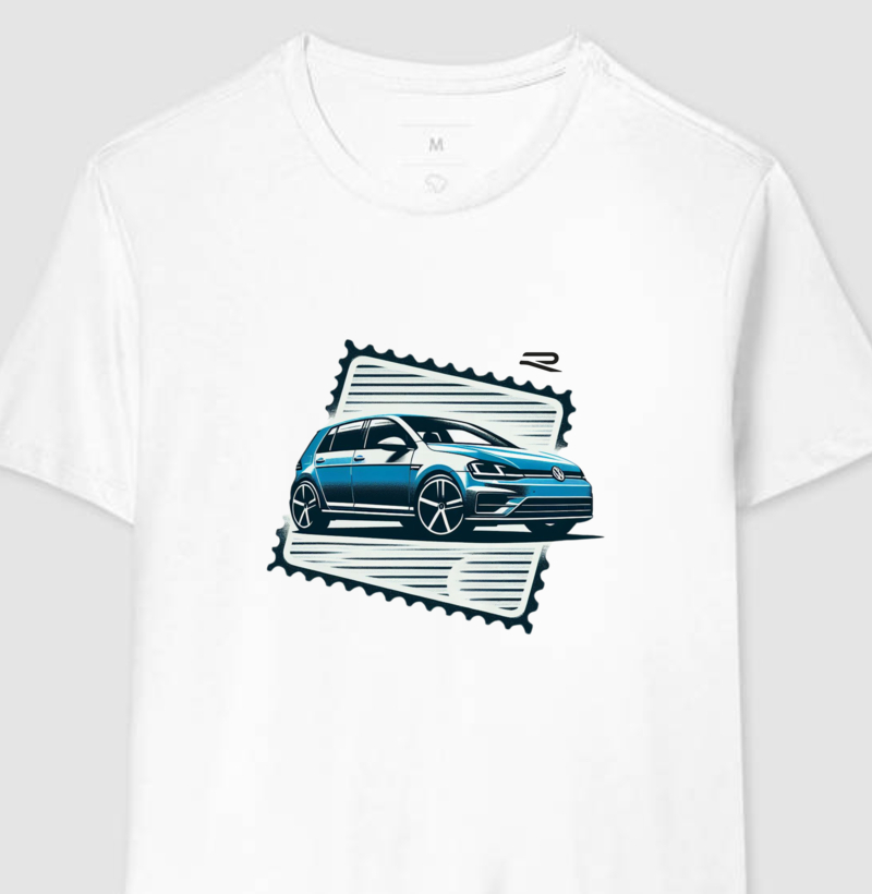 Camiseta Manga Curta Golf R MK VII Seal
