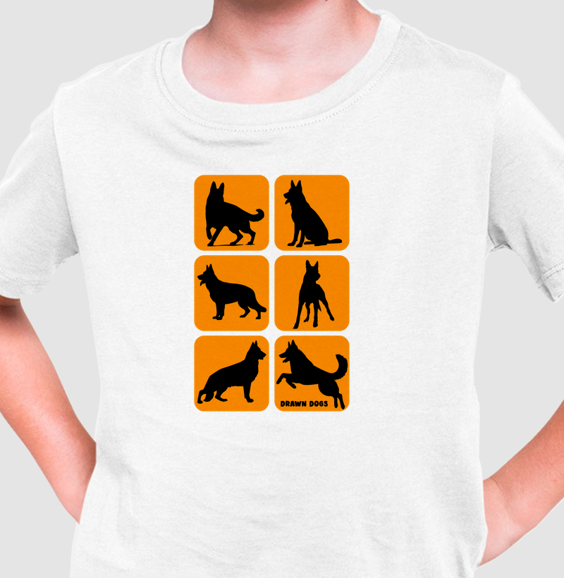 Silhueta pastor alemão