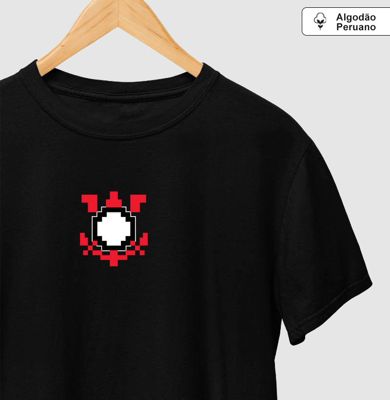 Camiseta Algodão Peruano - Timão Pixel