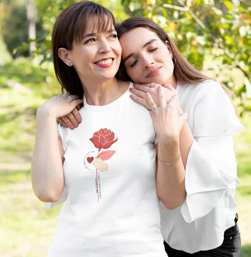 Homenagem a mãe - Eu sou parte da sua vida e você é toda a minha história