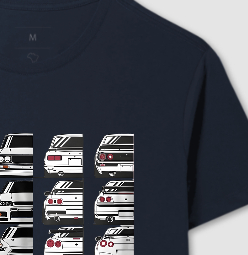Lendas JDM - Marinho Masculina