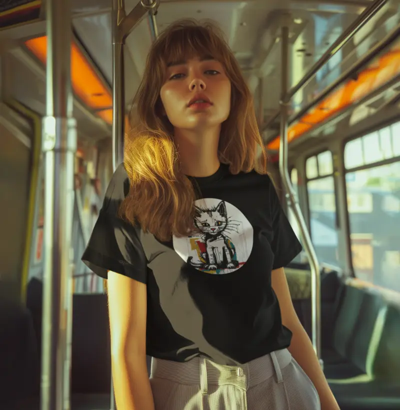 115 - Camiseta de algodão Lion