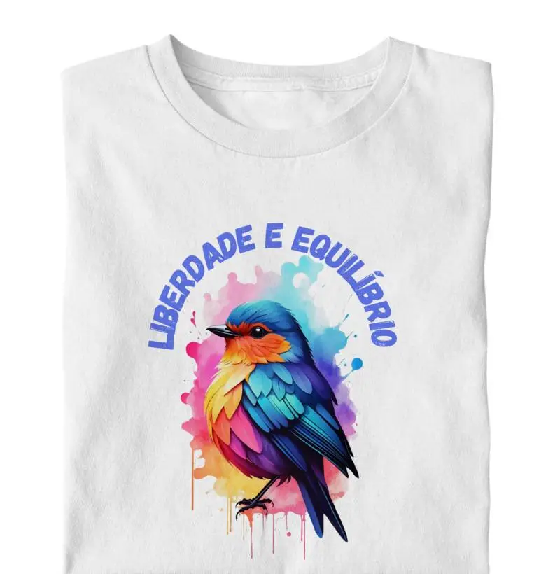 Camiseta - Liberdade e Equilíbrio