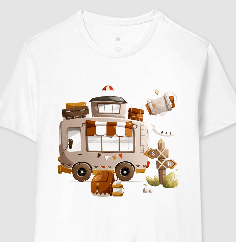 Camiseta Masculina Travel [Reserva Ink]