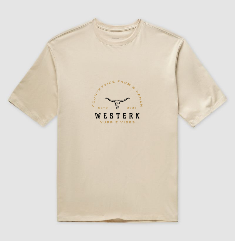 Camiseta Oversized - Countryside Ranch