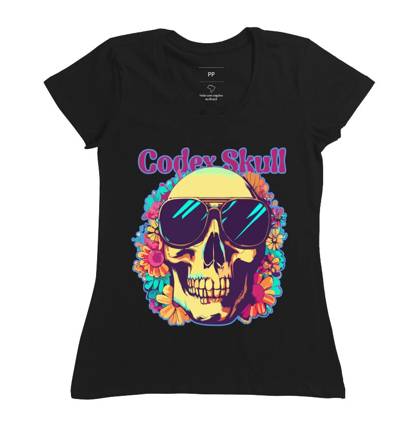 CAMISETA CODEX SKULL