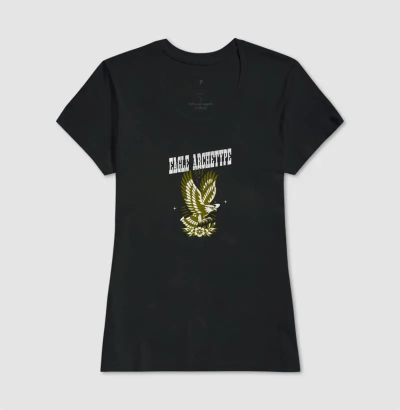 Camiseta Feminina Arquétipo Águia Inspiração