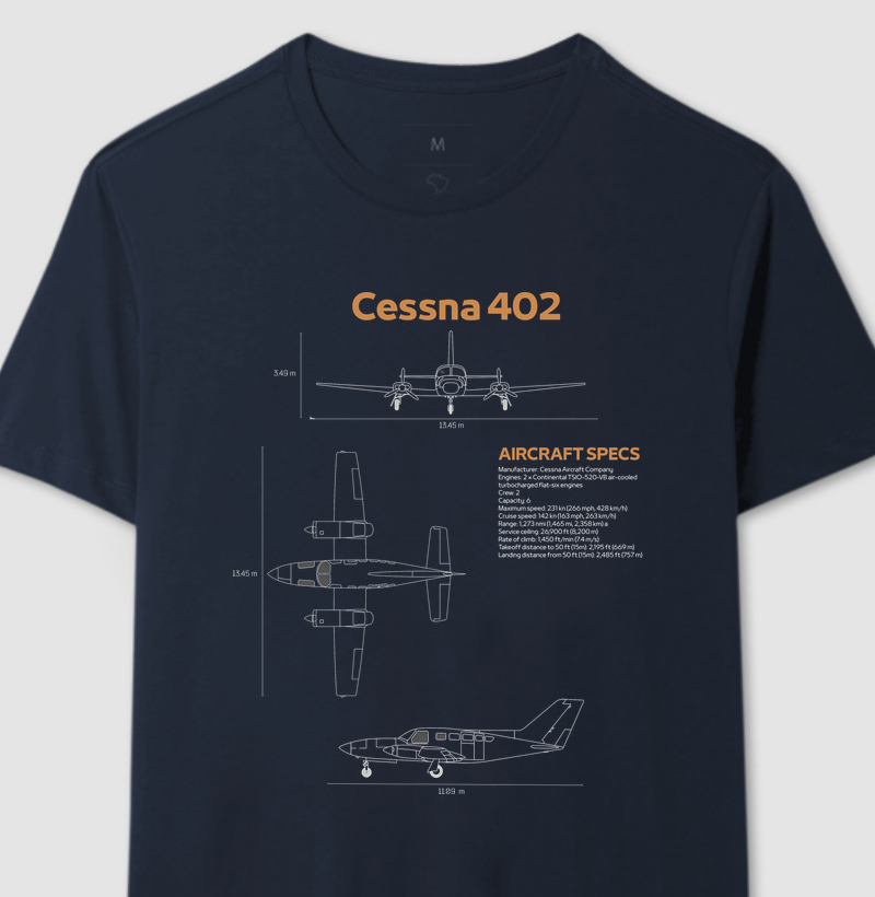 Cessna 402 - Blueprint