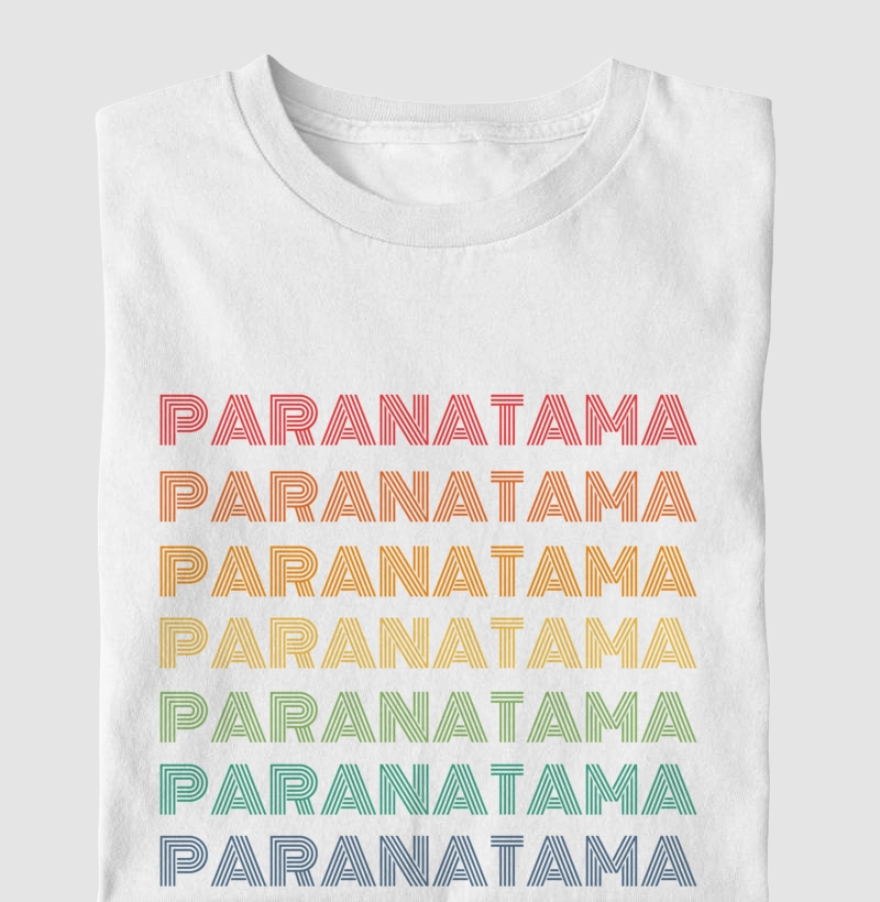 Paranatama Letreiro Retrô