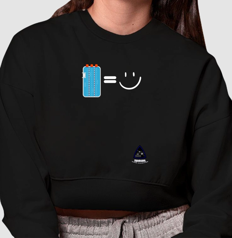 "Piscina = Felicidade."