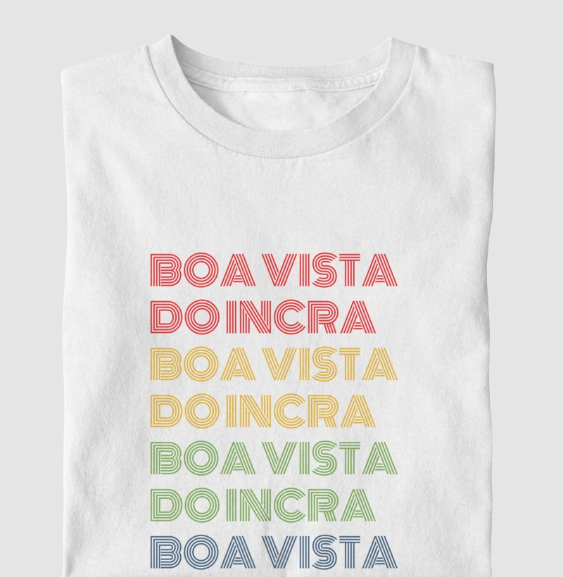 Boa Vista do Incra Letreiro Retrô