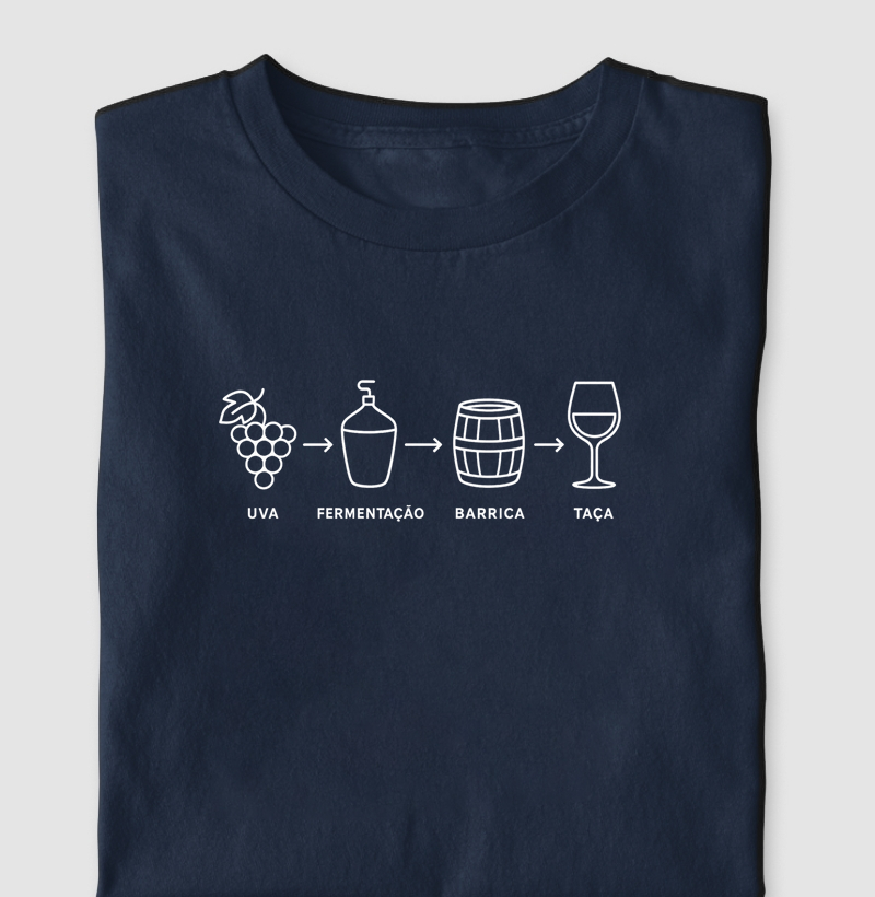 Camiseta O Caminho Do Vinho
