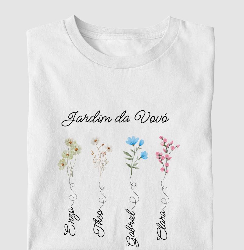 Camiseta Jardim da Vovó