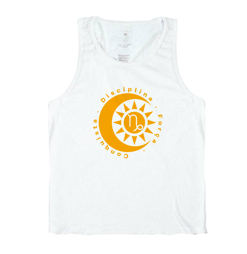 Capricórnio- Disciplina • Força • Conquista-Algodão peruano